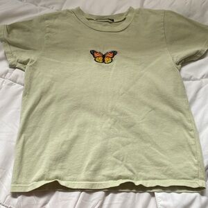 Brandy Melville Butterfly Tee 🦋✨